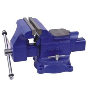 Ê tô bàn nguội có hàm kẹp ống Asaki AK-6928 4inch -100mm cao cấp 