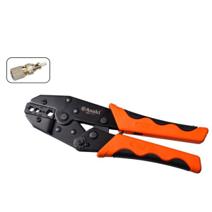 Kìm bấm nối cáp đồng trục Aski AK-9125 9inch