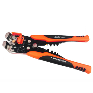 Kìm tuốt dây điện tự động đa năng cao cấp Asaki AK-0339 8inch  Kìm tuốt dây điện tự động đa năng cao cấp Asaki AK-0339 8inch