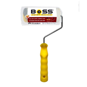 Lăn sơn Boss dài 13.5cm lông 3 màu Vàng Trắng Xám