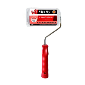 Lăn sơn Việt Mỹ 3 màu dài 11cm Trắng Vàng Xám Mã V3-11