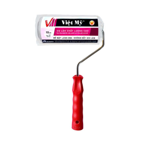 Lăn sơn Việt Mỹ 3 màu dài 15cm Trắng Vàng Xám Mã V3-15