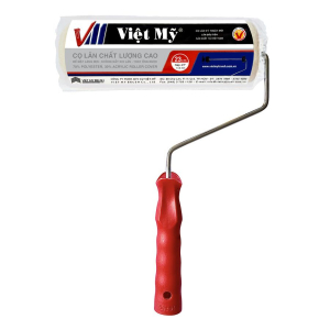 Lăn sơn Việt Mỹ bao xám dài 23cm lông màu kem Mã VM23T