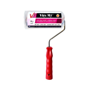 Lăn sơn Việt Mỹ dài 15cm lông sọc xanh đỏ