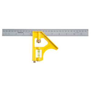 Thước eke thủy cán sắt 12inch 300mm Stanley 46-028 Thước eke thủy cán sắt 12inch 300mm Stanley 46-028